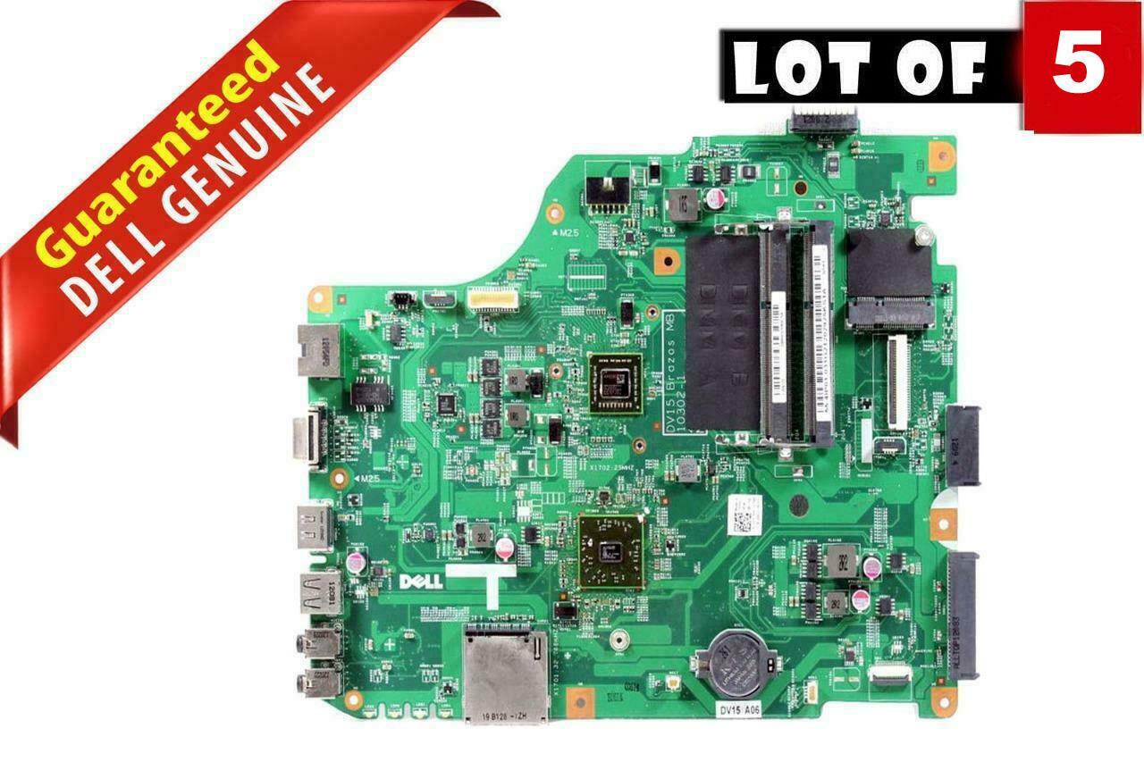LOT x 5 Dell Inspiron M5040 Laptop Motherboard AMD E450 CPU DV15 Brazos XP35R