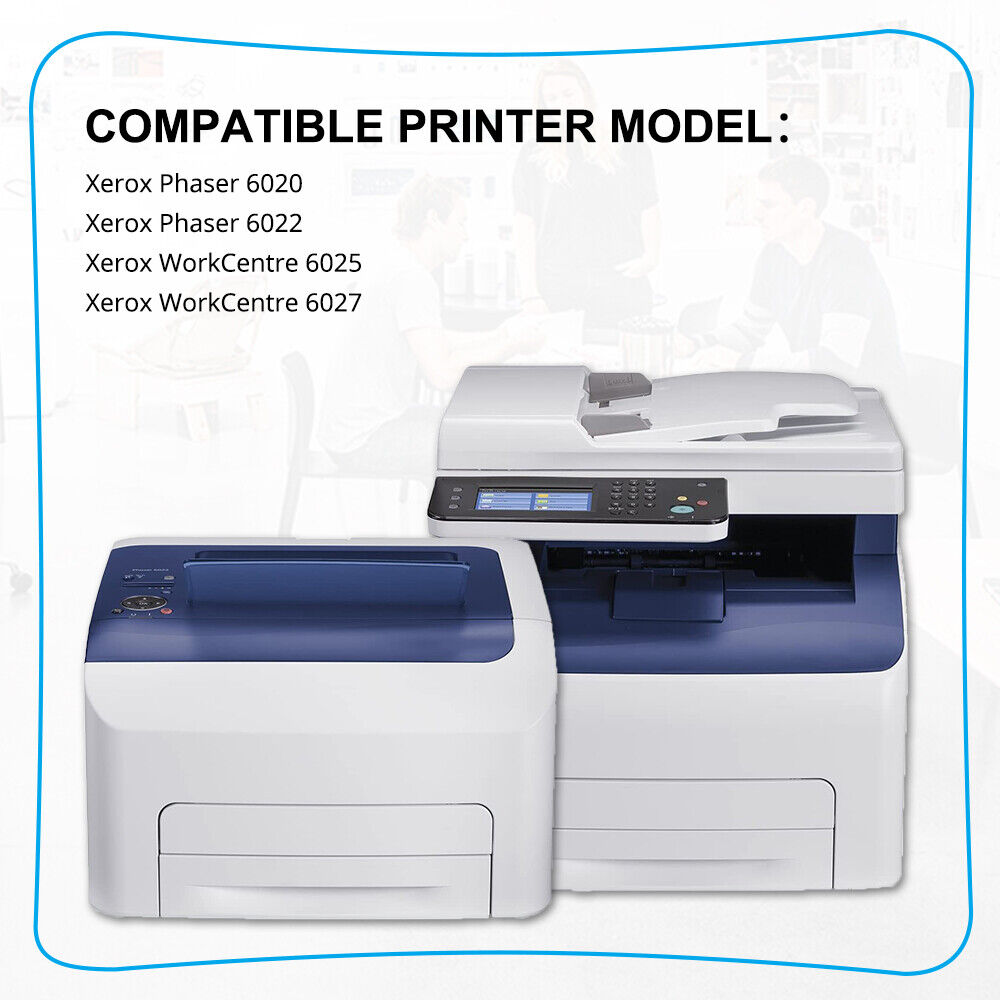 6 PK 106R02759 Toner Compatible With Xerox Phaser 6022 6020 WorkCentre 6027 6025