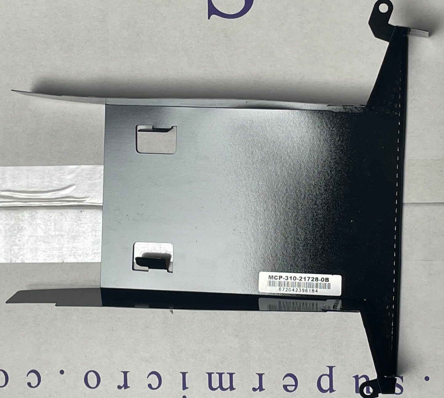 SuperMicro MCP-310-21728-0B SC217B H12 mylar air shroud