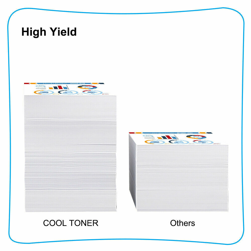 8PK TN350 BLACK Toner Compatible With Brother TN-350 DCP-7010L HL-2040 MFC-7420