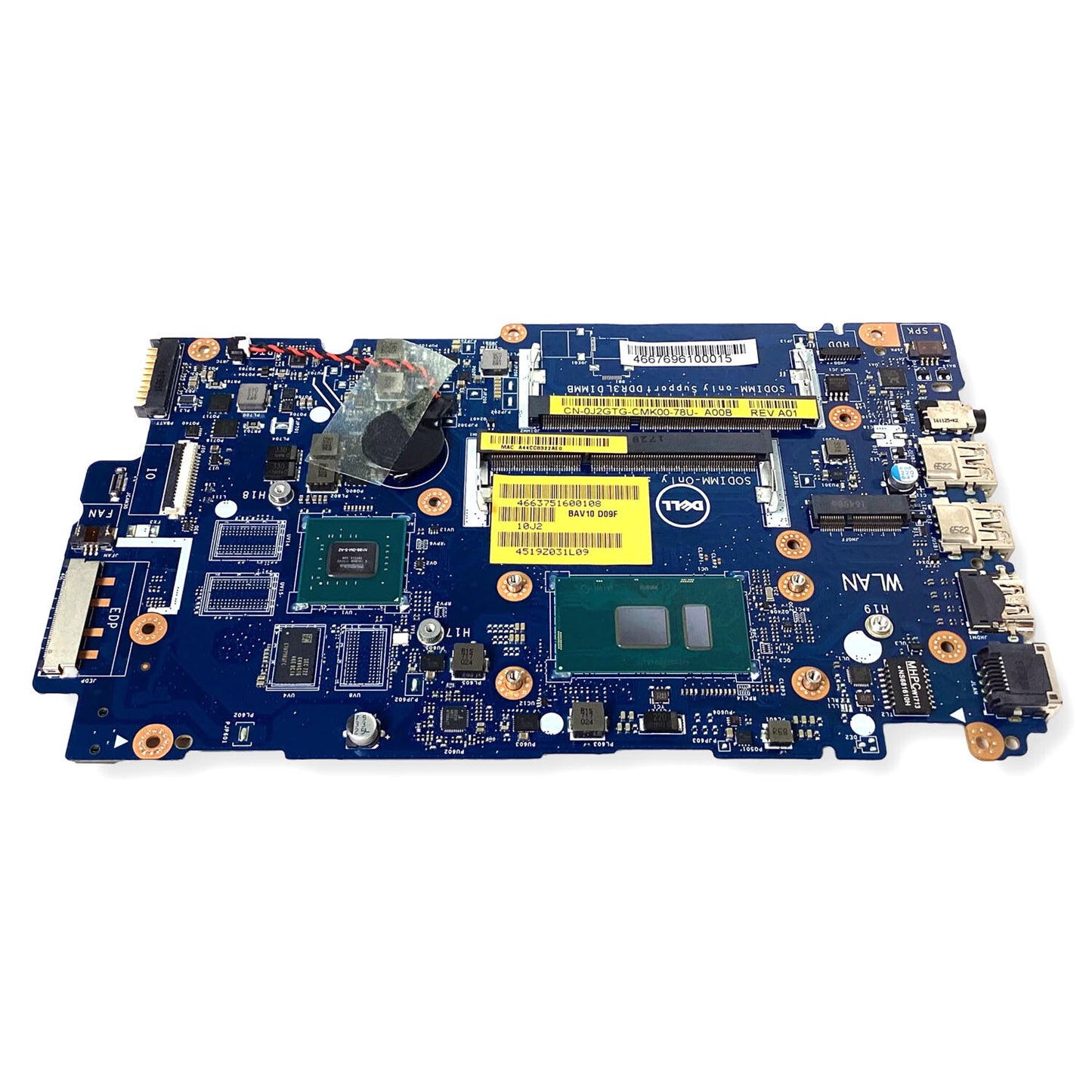 Dell Inspiron 15 5557 5457 Motherboard I5-6200U DDR3 LA-D051P J2GTG 42VN5