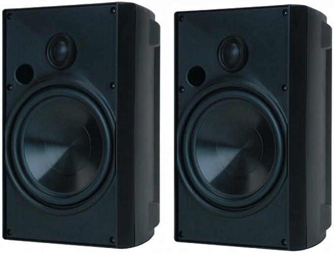 Proficient AW650BLK All-Weather 6.5" Indoor/Outdoor Speakers ? Black