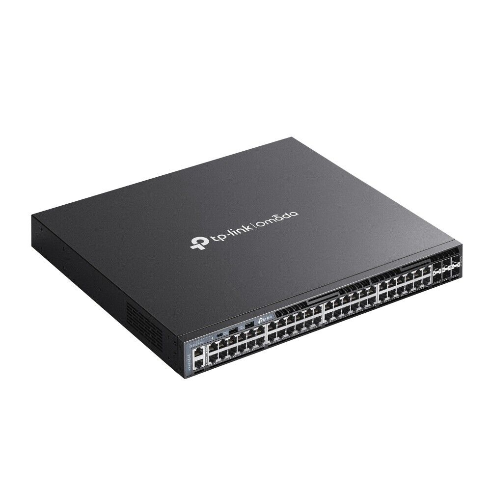 TP-Link SG6654X | Omada 48-Port Gigabit Stackable L3 Managed Switch | 6* 10G SFP