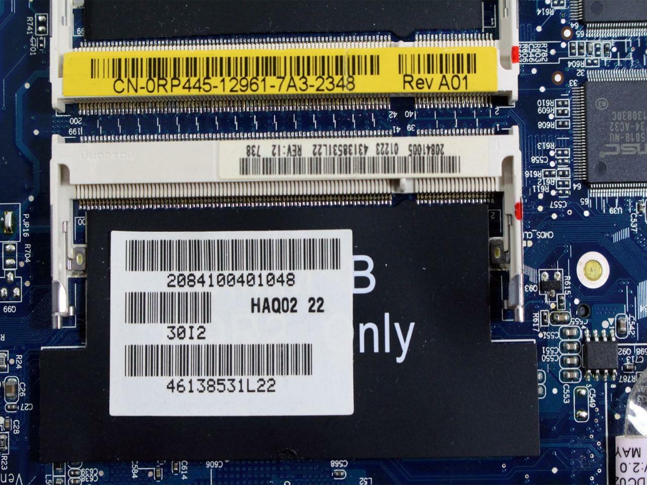 Dell Precision M90 XPS M1710 Intel 945PM DDR2 Motherboard Socket 478 CF739 RP445