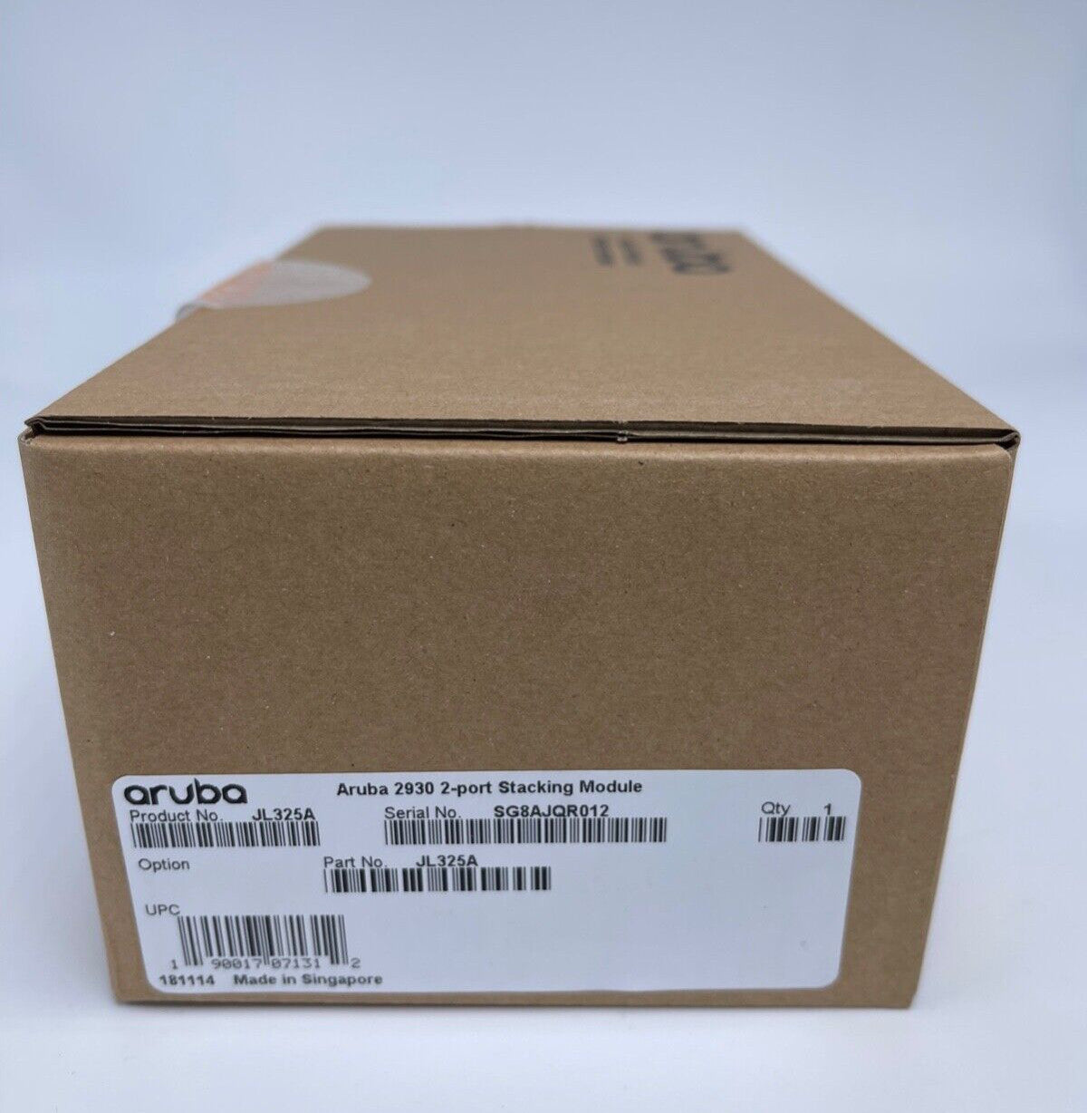 HPE ARUBA 2930 JL325A 2-Port Stacking ModuleSealed