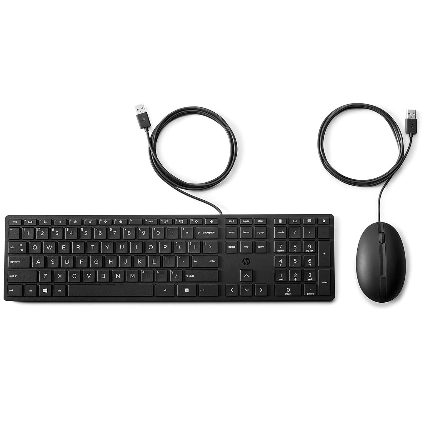 HP 320MK Wired Desktop Mouse and Keyboard Combo 9SR36AA#ABA