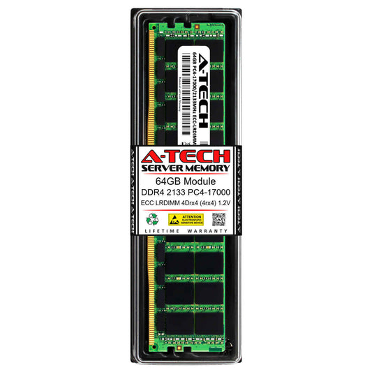 64GB PC4-17000 ECC LRDIMM Samsung M386A8K40BMB-CPB Equivalent Server Memory RAM (NOT FOR HOME PC)