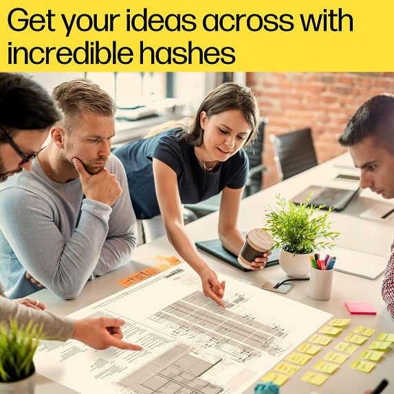 HP 738 130-ml Black DesignJet Ink Cartridge, 498N4A