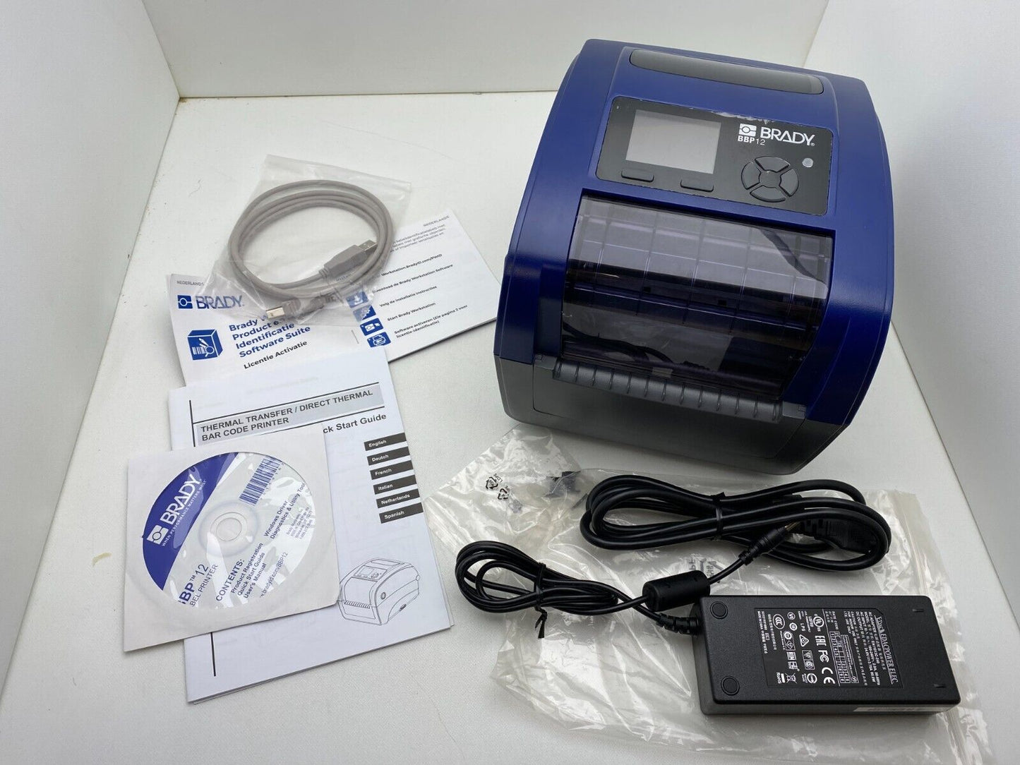 Brady BBP12 label printer B/W direct thermal / thermal transfER BBP12-NA-PWID