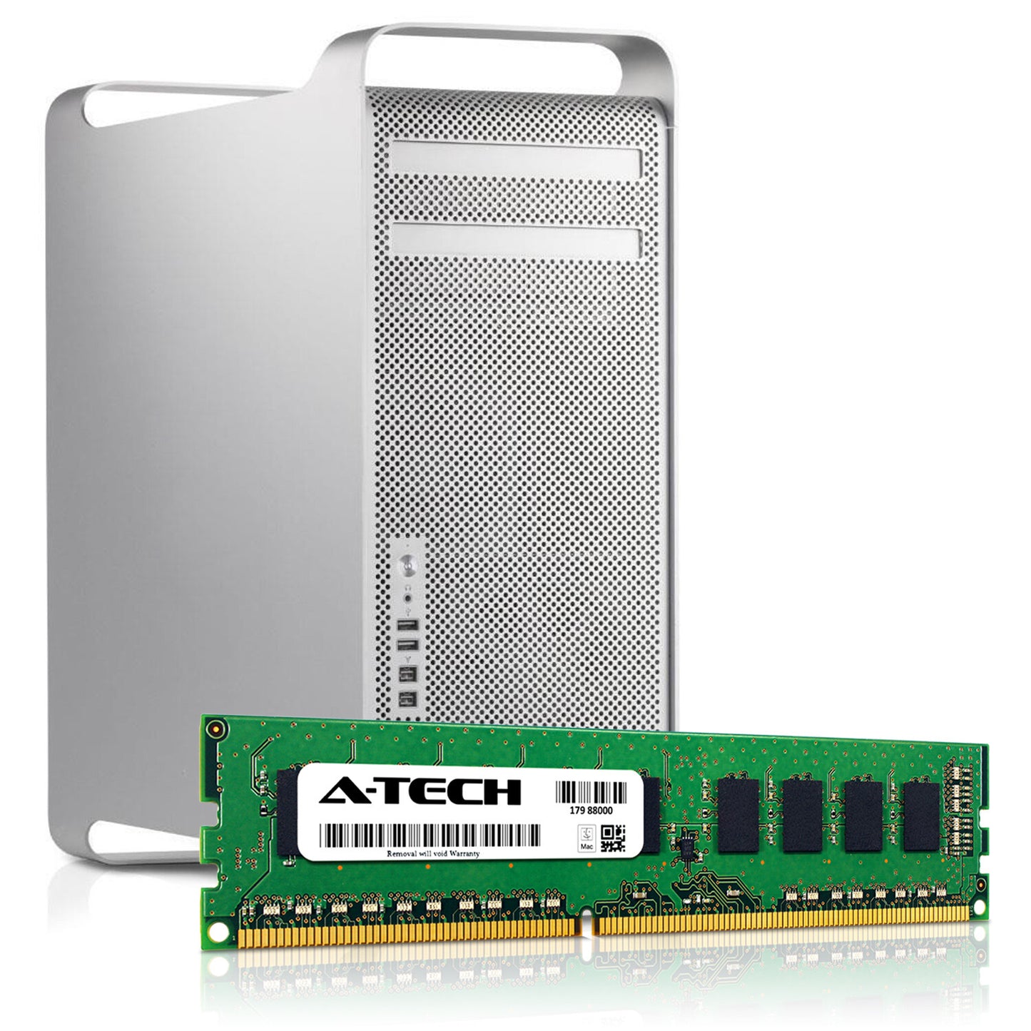16GB KIT 2X 8GB PC3-8500 UNBUFFERED APPLE Mac Pro MacPro4,1 A1289 MEMORY RAM
