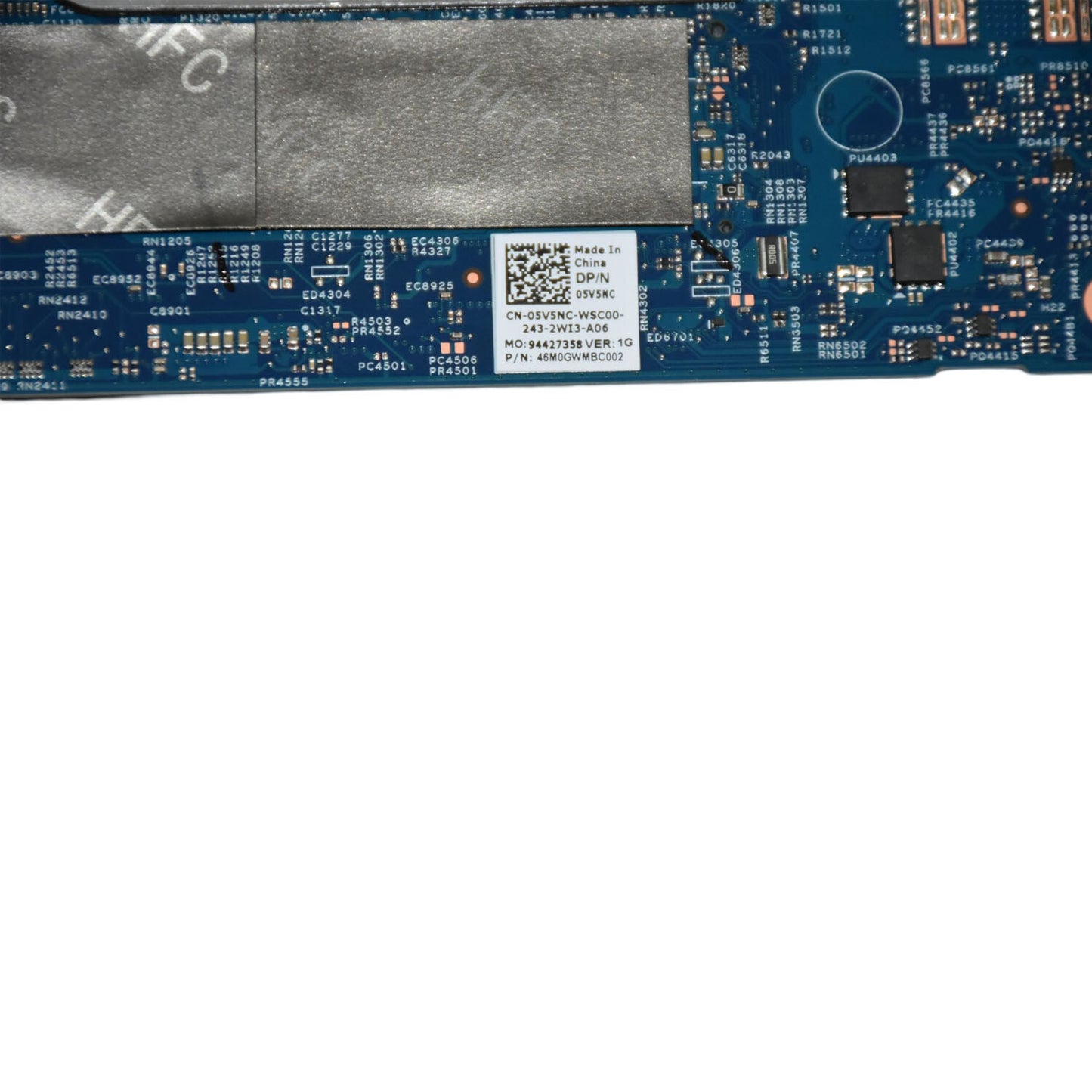 Dell Inspiron 5391 i5-10210U Quad-Core 8GB DDR3 Laptop Motherboard 5V5NC