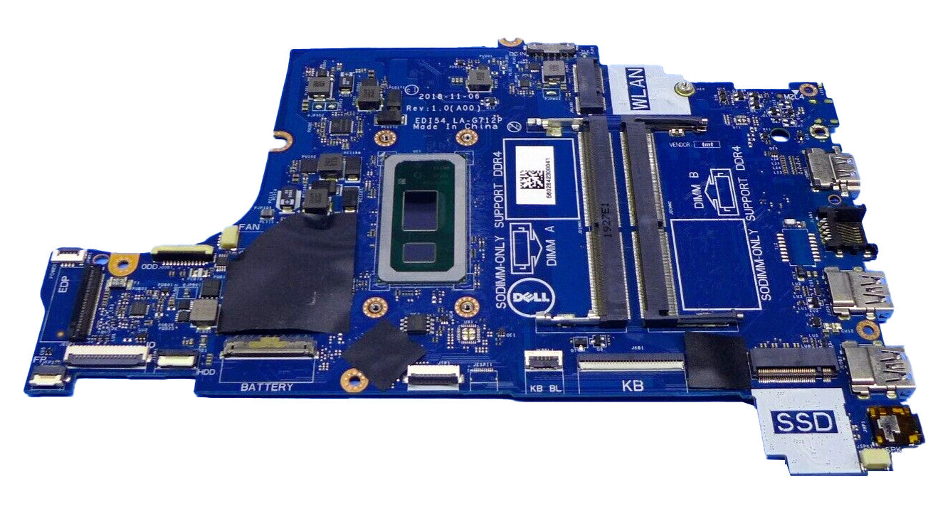 Dell Inspiron 3580 3780 Motherboard Pentium 5405U 2.3GHz DDR4 C75M5 LA-G712P
