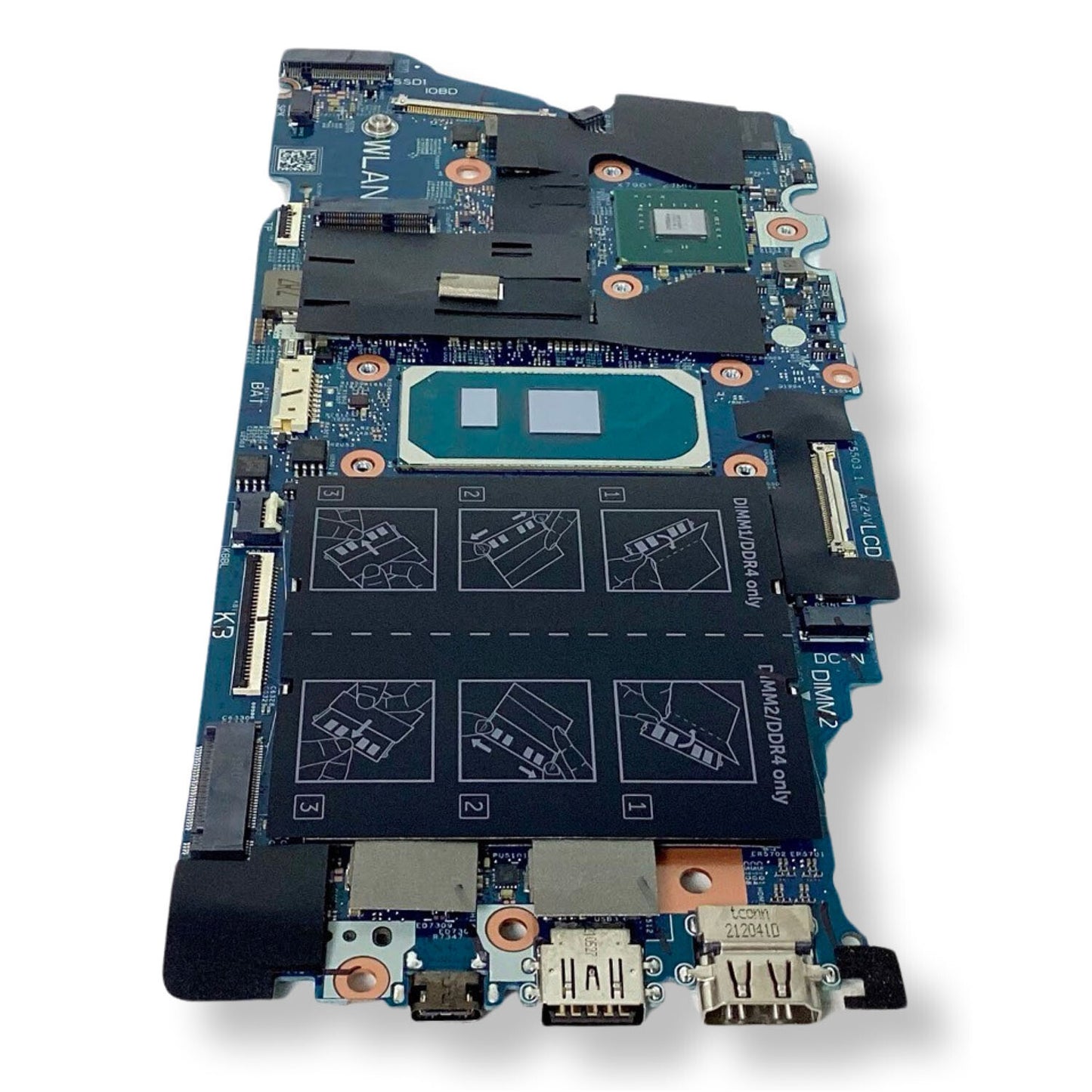 Dell Inspiron 5501 Motherboard i7-1065G7 1.3GHz Quad Core Nvidia Graphics 85C41
