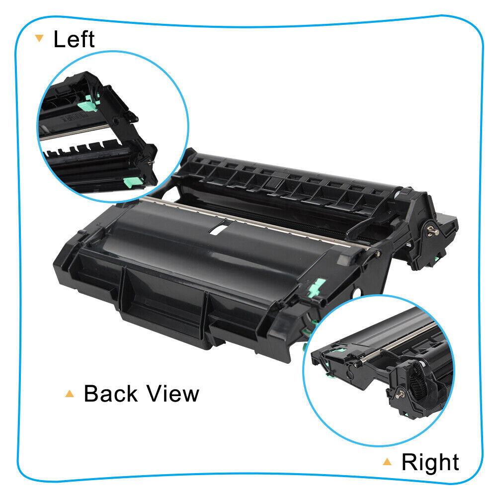 2-Pack DR730 Drum Compatible With Brother DR760 MFC-L2710DW HL-L2350DW L2395DW