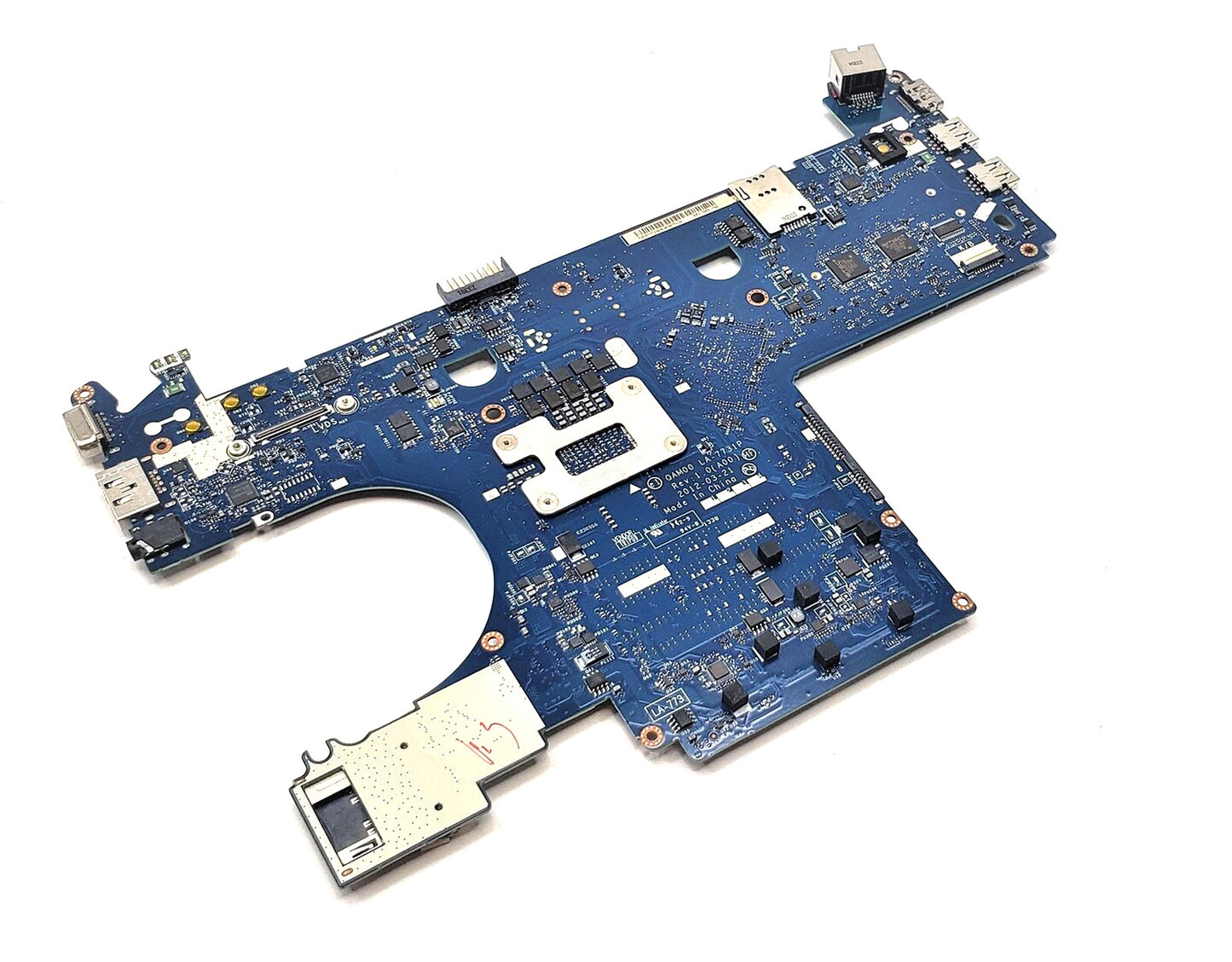 Genuine Dell Latitude E6230 Intel i5-3340M 2.7GHz Motherboard 1V5YD LA-7731P