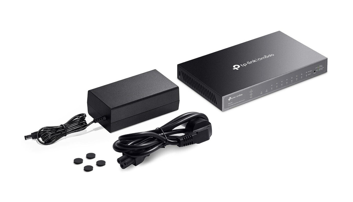 TP-Link SG2210P | Omada 8-Port Gigabit PoE Smart Managed Switch | 2* SFP Port