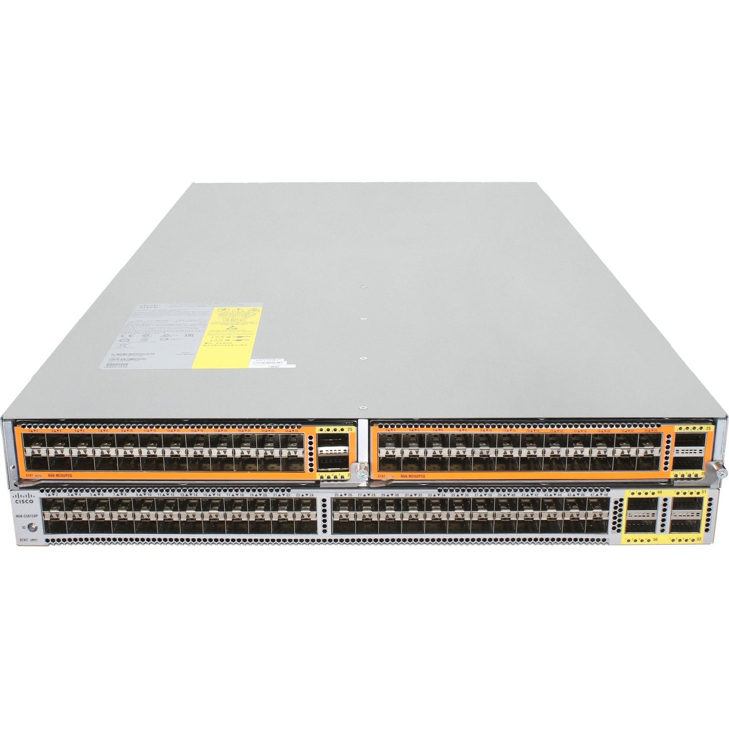 Cisco Nexus N5K-C56128P 48P 10GbE SFP+ 4P 40GbE QSFP+ Switch