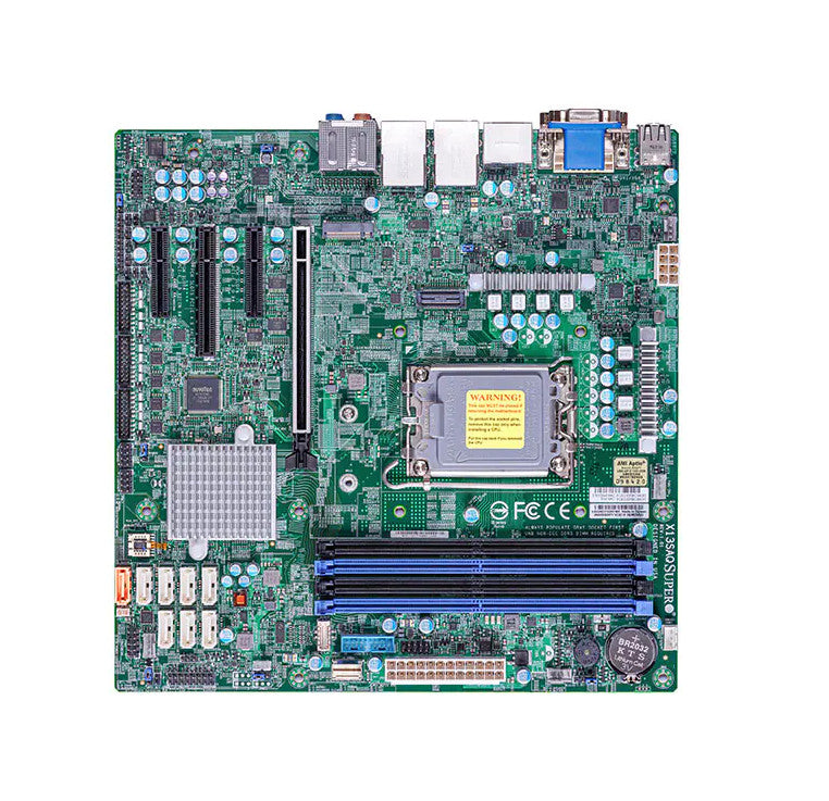 SuperMicro X13SAQ Motherboard - Micro ATX, Alder Lake-S, Q670E, LGA1700