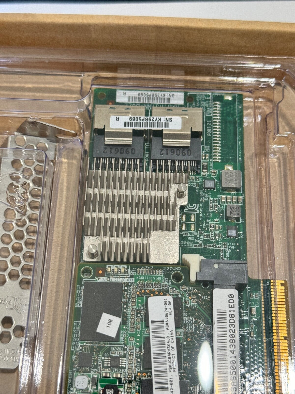 HP Smart Array 633538-001 P420 6Gbps SAS RAID Controller w/ Cache Both Brackets (NOT FOR HOME PC)