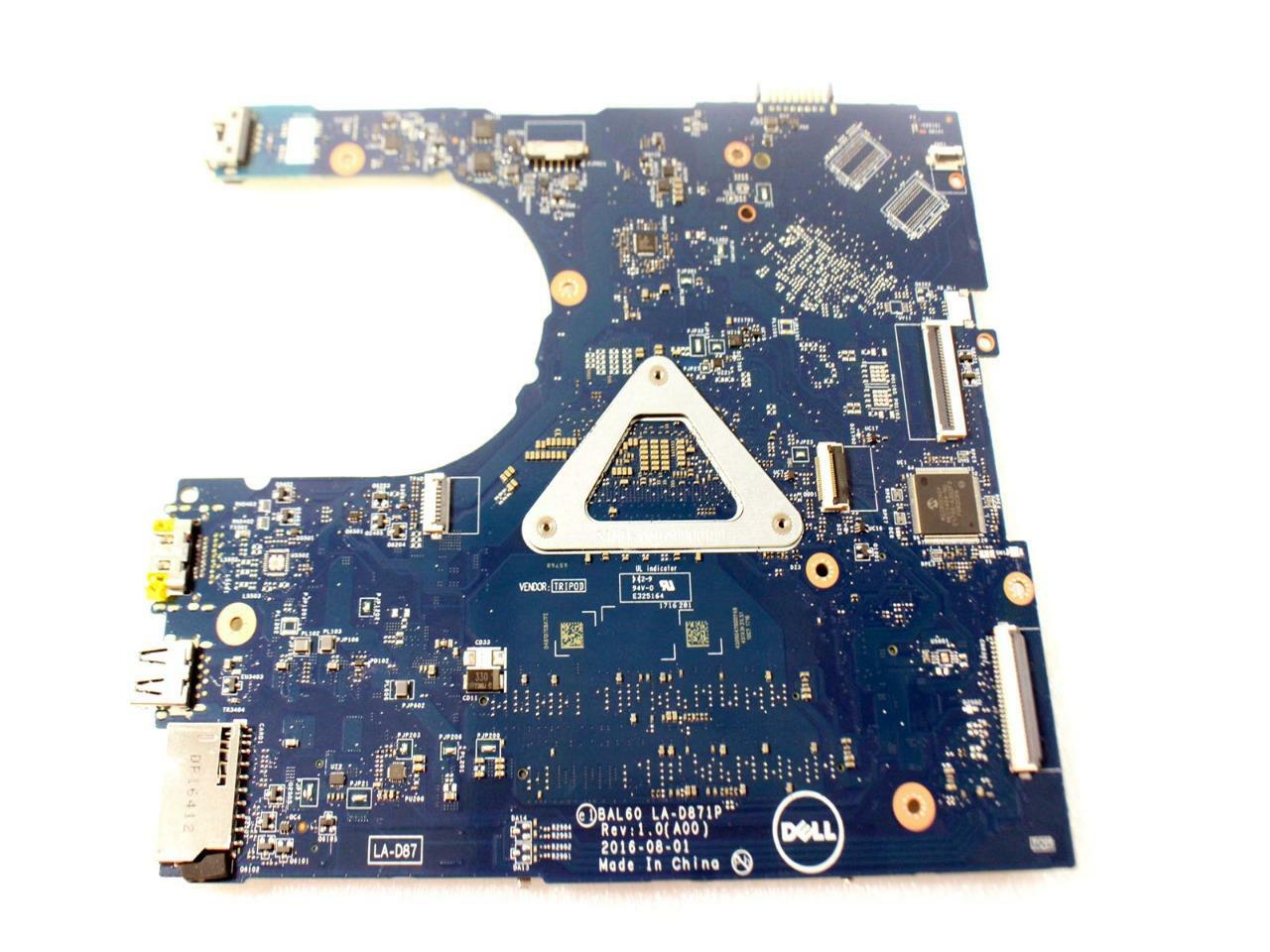 Dell Inspiron 15 5566 LA-D871P Motherboard i3-7100U 2.4GHz Intel Graphics DMD9K