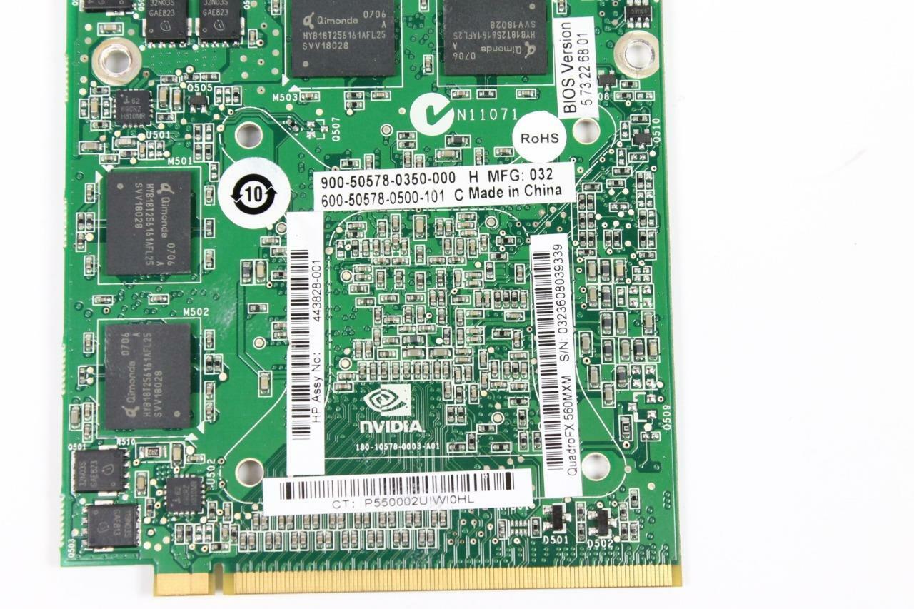 Genuine HP FX560M PCI-E Mezzanine Board 256MB 463951-001 458937-001 441884-004