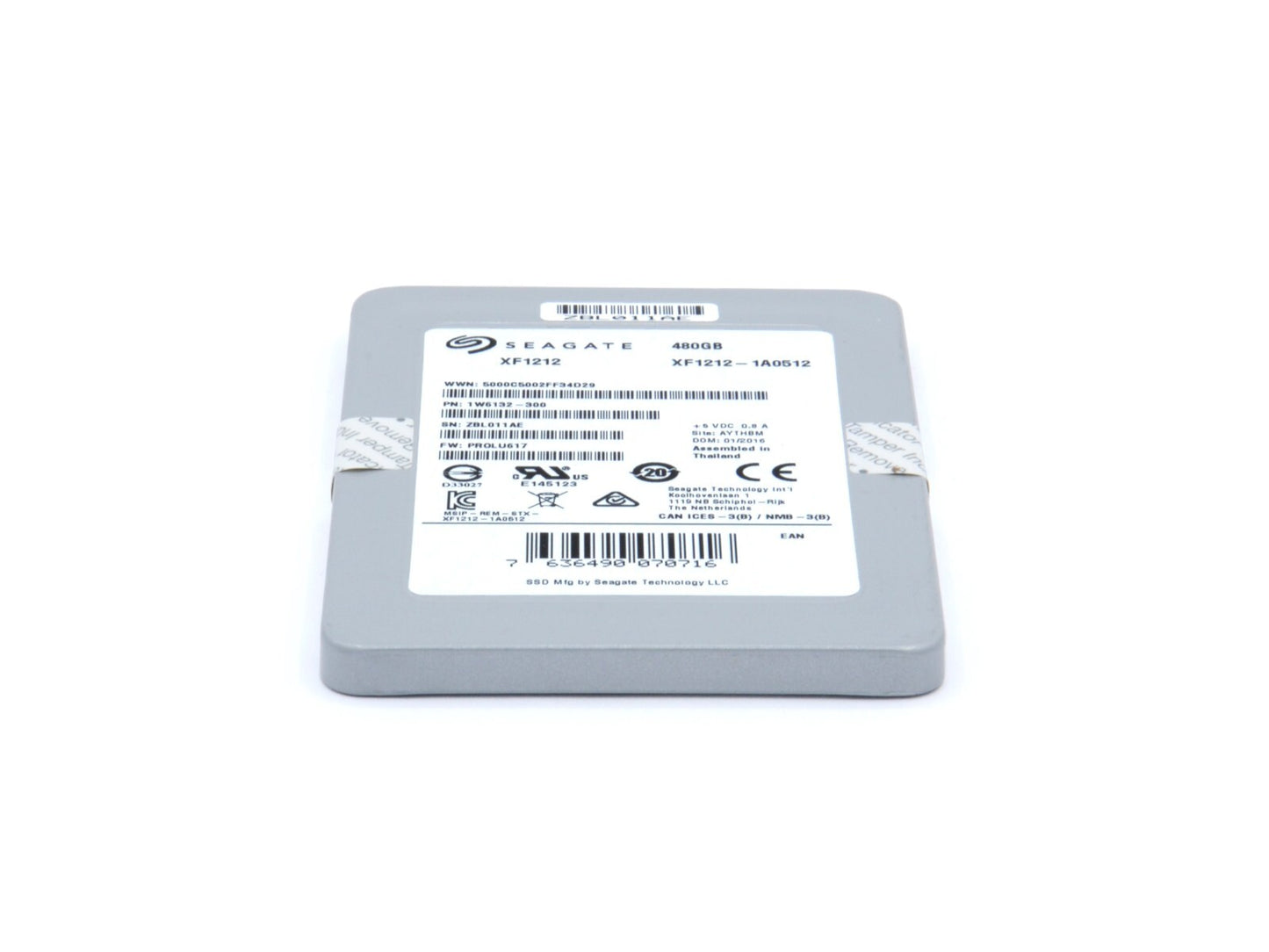 Seagate XF1212-1A0512 Nytro 480GB SATA 6Gb/s MLC 2.5 SFF Solid State Drive SSD