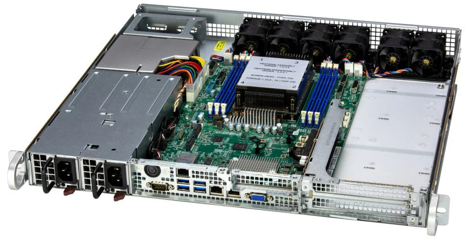 SuperMicro AS-1115S-FWTRT 1U Server w/ 800W Redundant Server