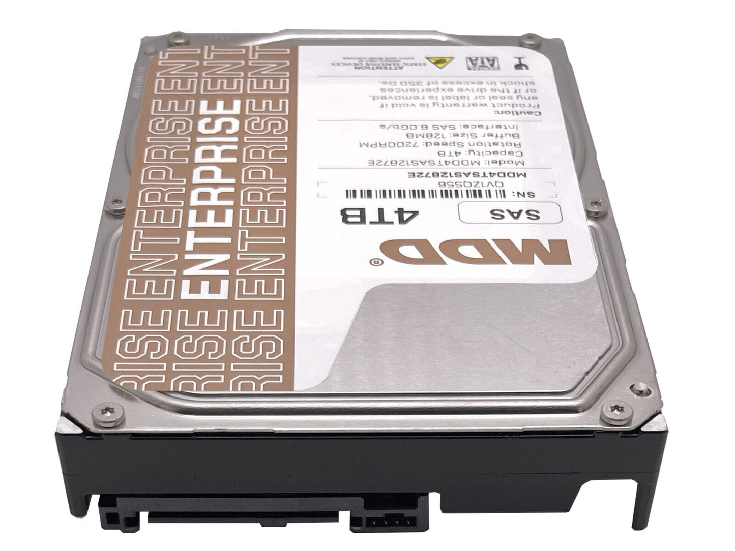 MDD 4TB 7200RPM SAS 12Gb/s 128MB 7200RPM 3.5inch Internal Enterprise Hard Drive (NOT FOR HOME PC)