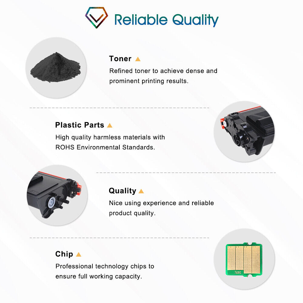 4PK TN850 Toner Cartridge For Brother TN820 MFC-L5800DW MFC-L5850DW MFC-L5850DW