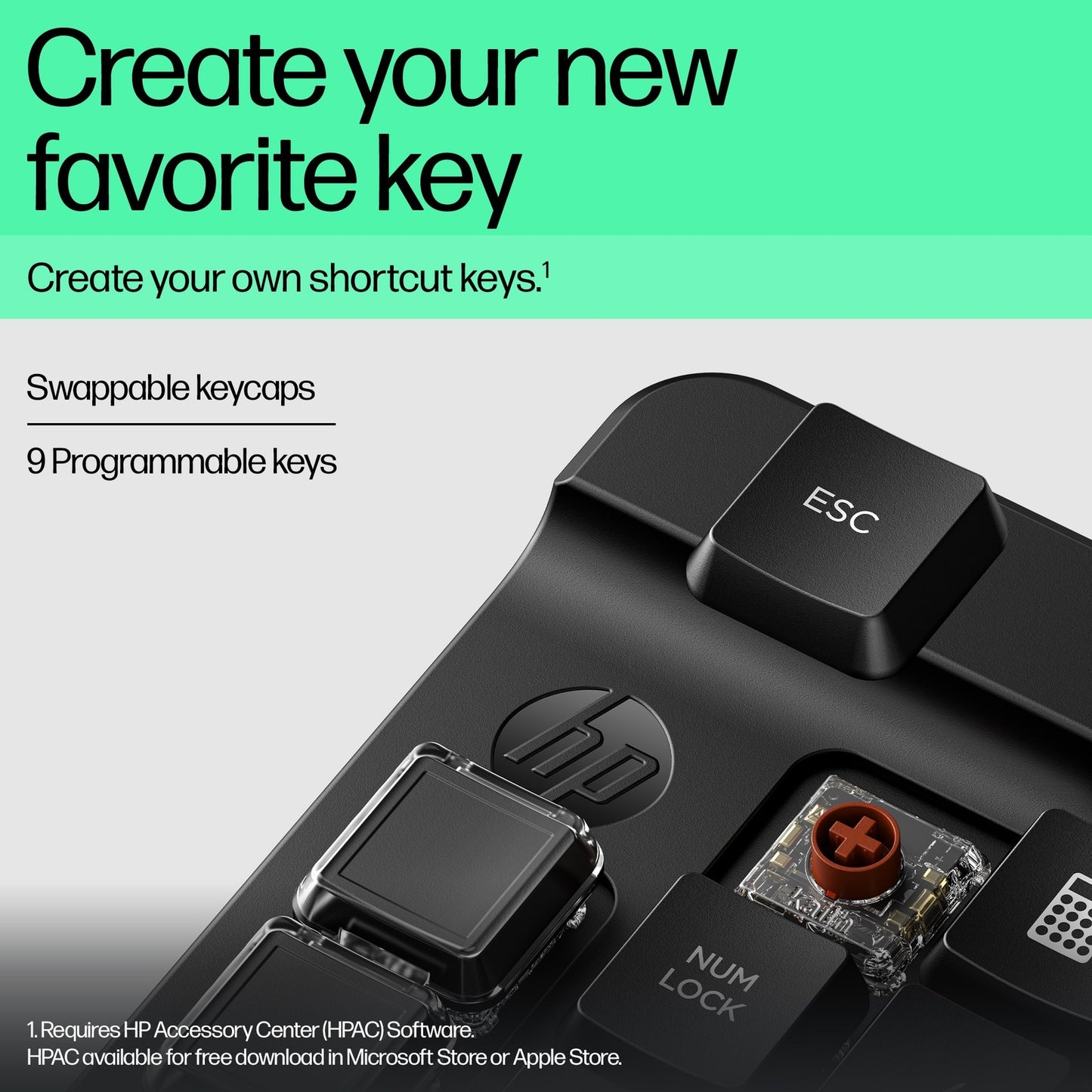 HP 430 Programmable Wireless Keypad