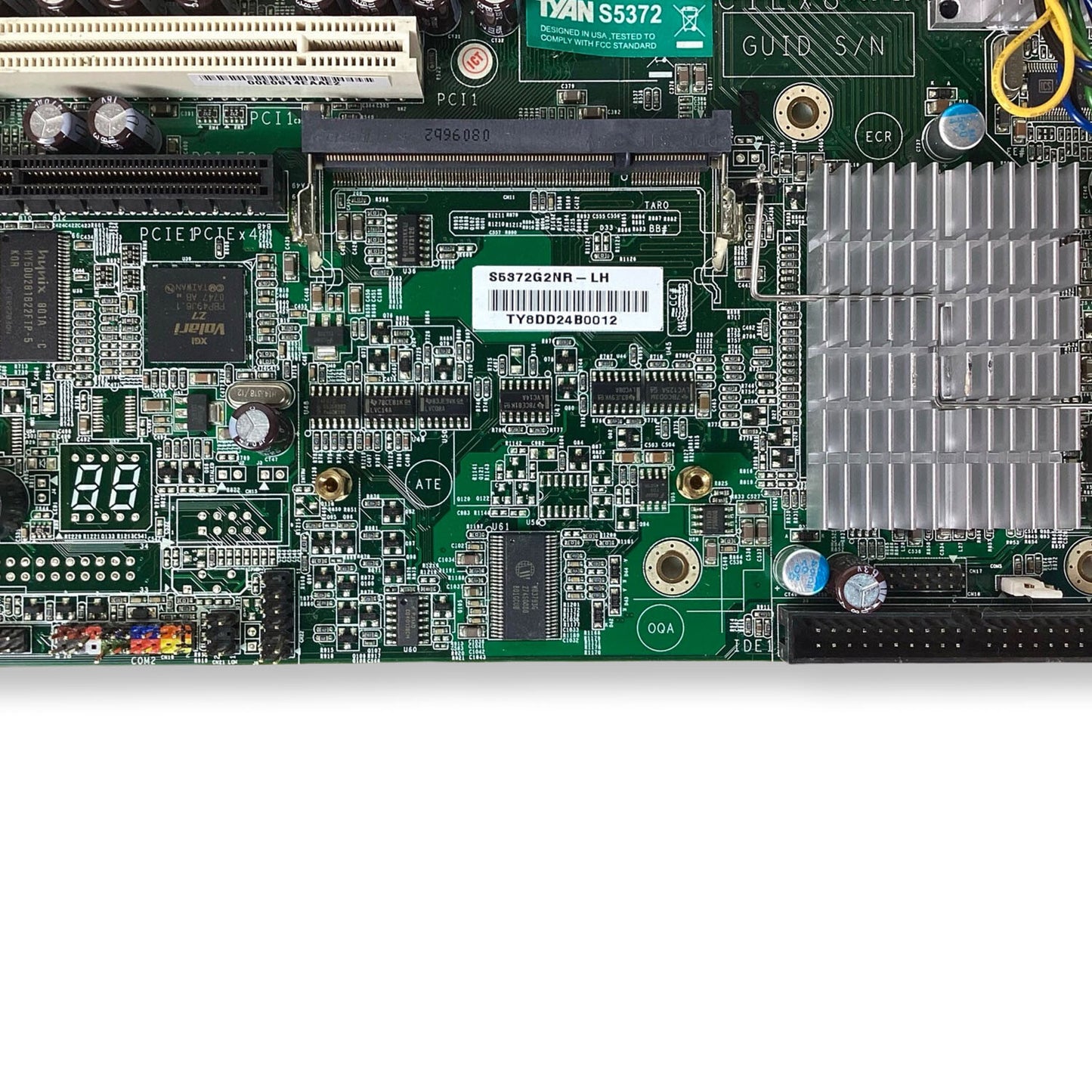 Tyan Tempest i5000VS Dual Xeon LGA771 Server Motherboard With One Fan