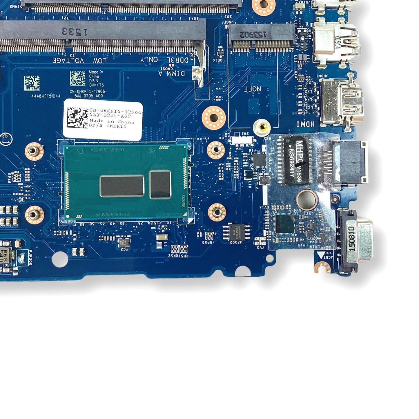 Dell OEM Latitude 3450 3550 Motherboard with 2.2GHz i5-5200U HKKT5 LA-B071P