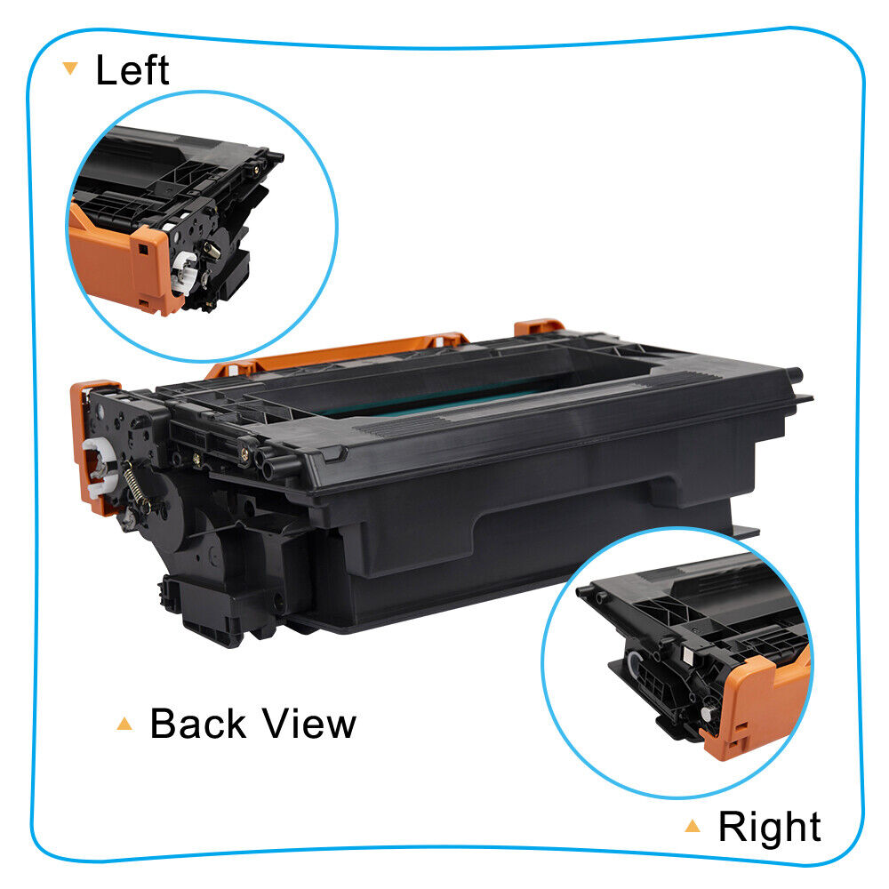 CF237X 37X Black Toner Compatible with HP Enterprise MFP M608dn M609x M631h M632