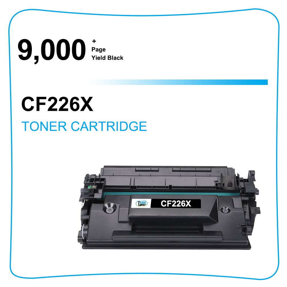 6PK CF226X 26X Toner Cartridge Compatible with HP LaserJet Pro MFP M426 M426dw