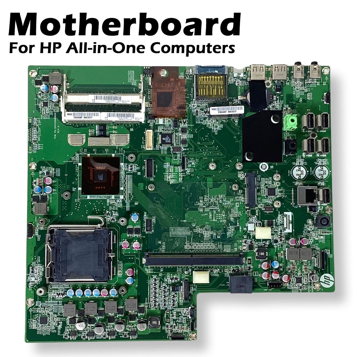 HP All-In-One Omni 200 Boma-D Motherboard Intel Socket LGA775 DDR3 588313-001