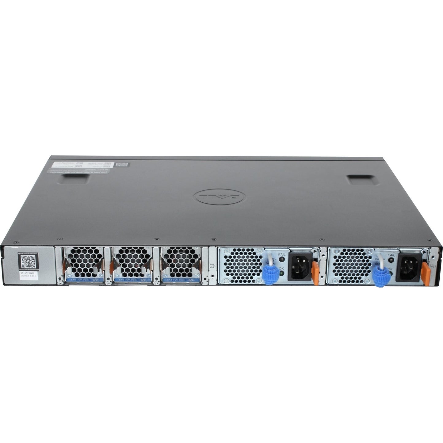 Dell Networking S3048-ON 48P 1GbE 4P SFP+ PSU-I/O 2 PSU Switch (Rails)