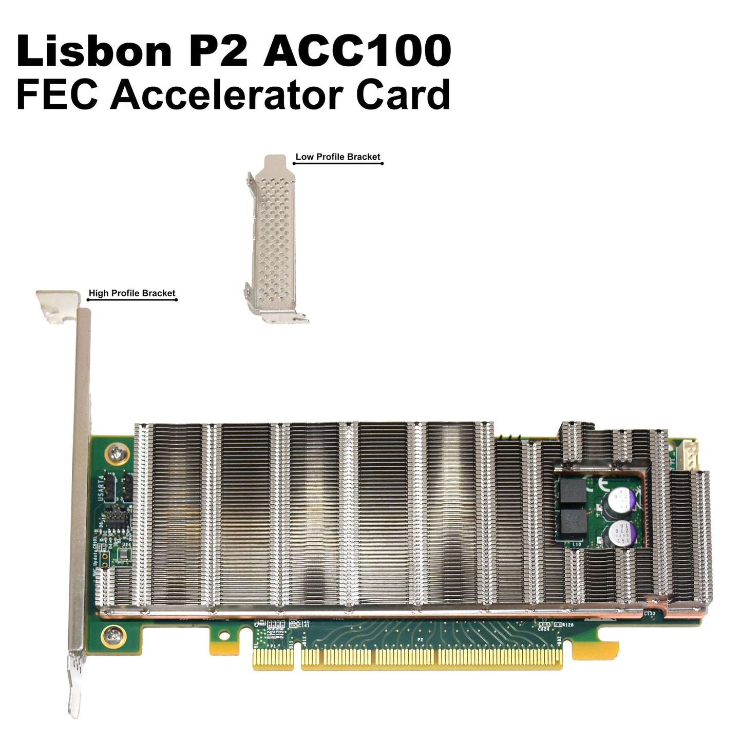 Silicom Lisbon-P2 ACC100 OCP 5G FEC Accelerator Card High-Speed Adapter 3X3K5