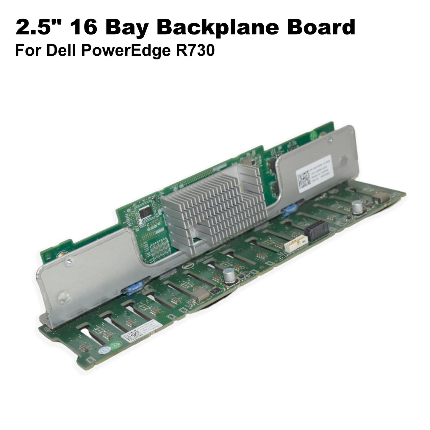 Genuine Dell PowerEdge R730 16x 2.5" SAS SATA SFF Backplane Assembly 8TGM0 (NOT FOR HOME PC)