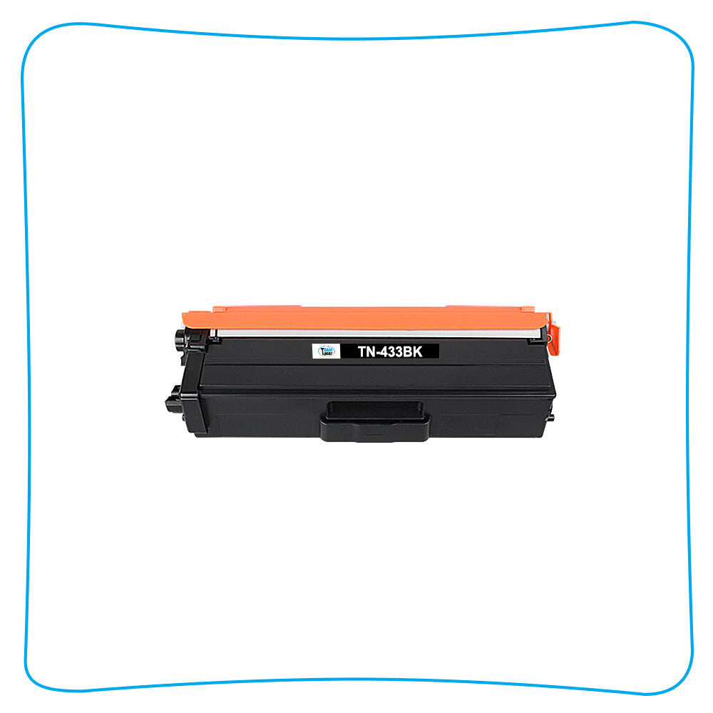 2x Toner Compatible With Brother TN433 TN433BK HL-L8360CDW MFC-L8900cdw L8610CDW