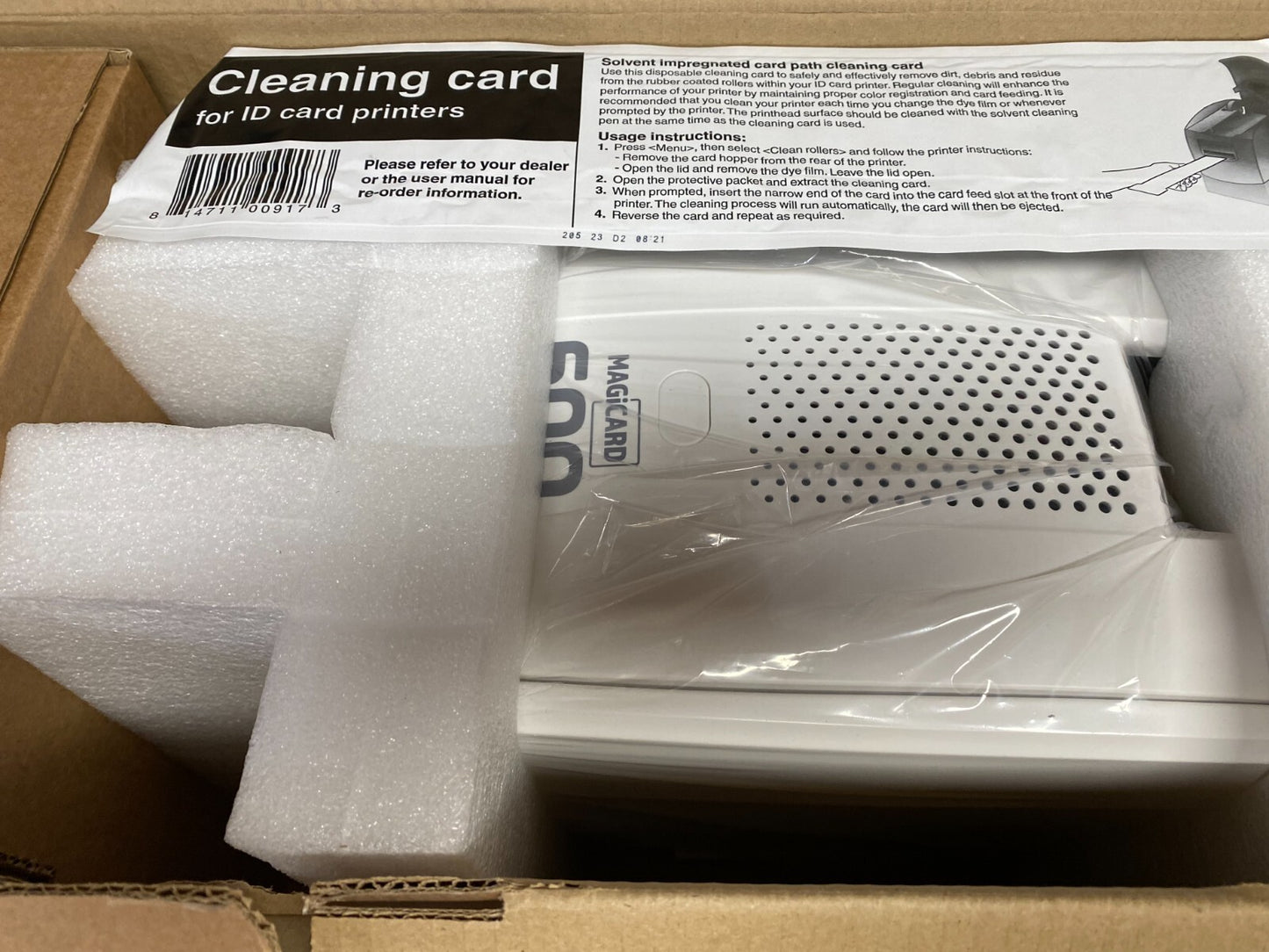 Magicard 600 Duo Double-Sided Color ID Card Printer - 365250212