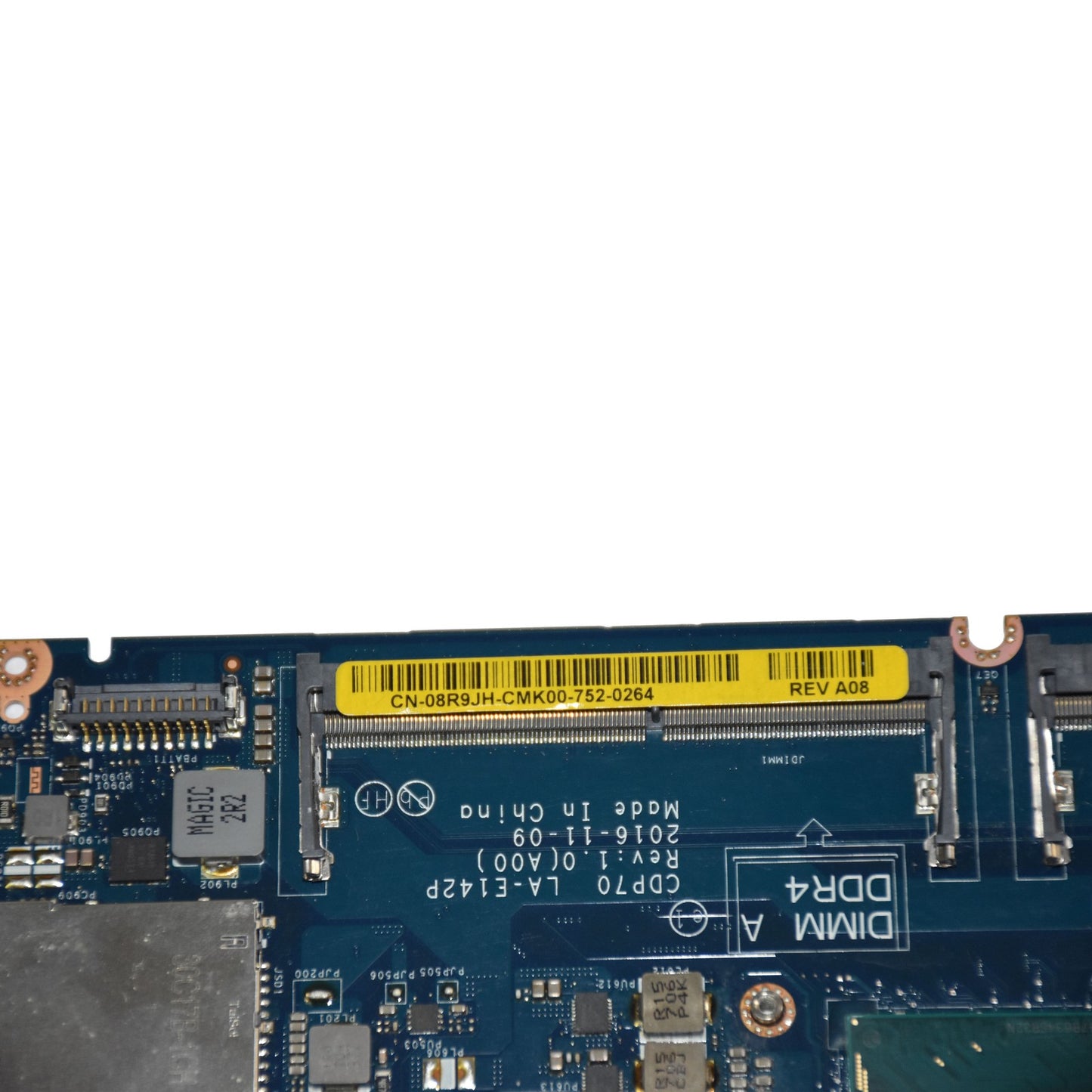 Dell Latitude 5480 Motherboard i7-7820HQ 4-Cores Nvidia 930MX GPU LA-E142P 8R9JH