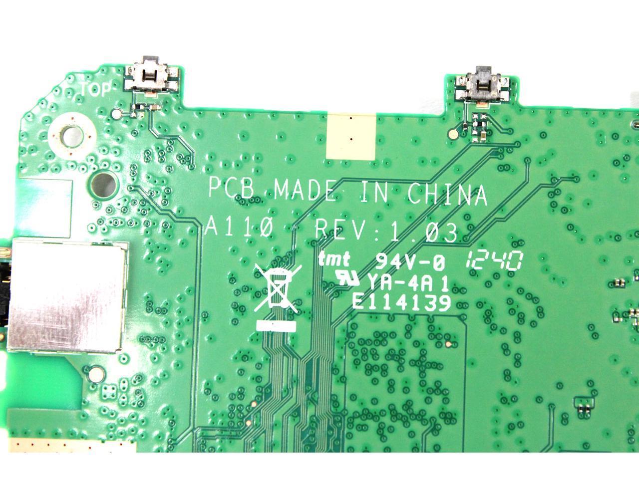 Genuine Acer A110 w/ Tegra T30L CPU 8GB Storage Tablet Motherboard HB.70511.00L