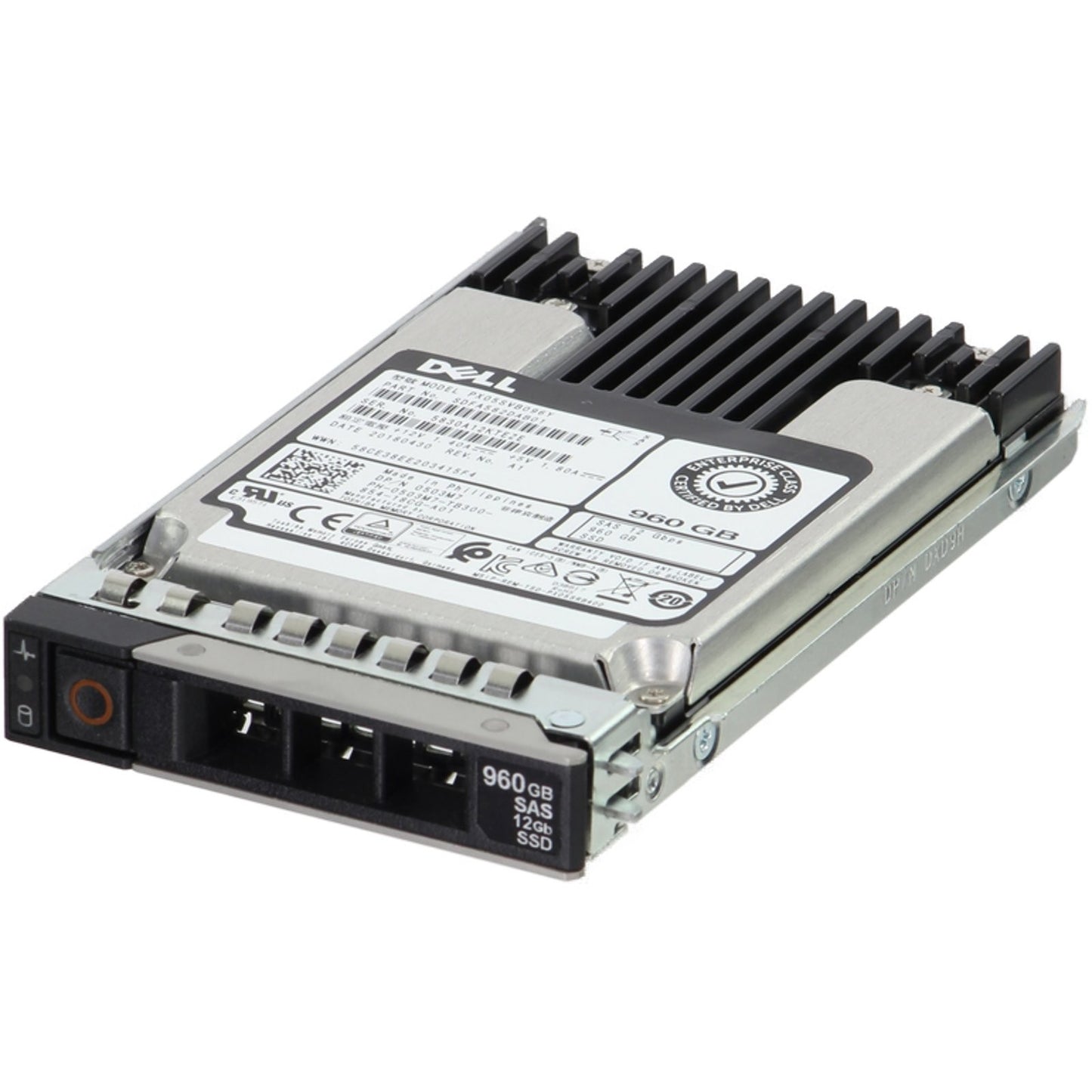 Dell 960GB 12Gbps SAS MU MLC 2.5 SSD PX05SVB096Y CPO (503M7) -R (NOT FOR HOME PC)