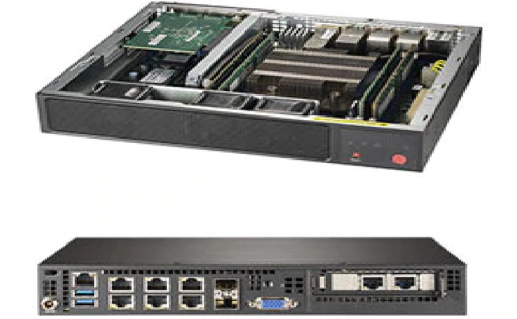 SuperMicro SYS-E300-9D-4CN8TP 1U Server