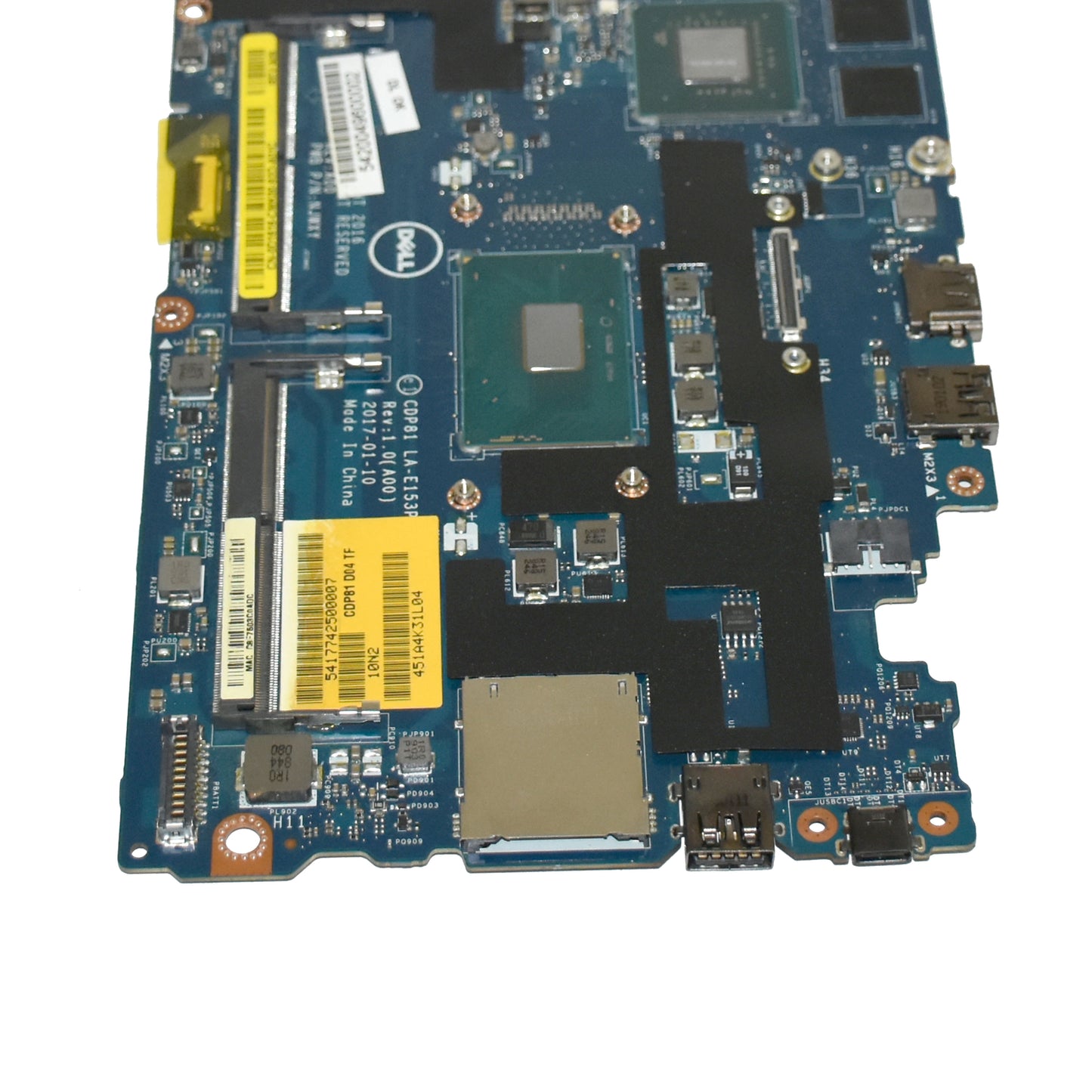 Dell Precision 3520 Core i7-7700HQ Nvidia Quadro M620 DDR4 Motherboard D1616