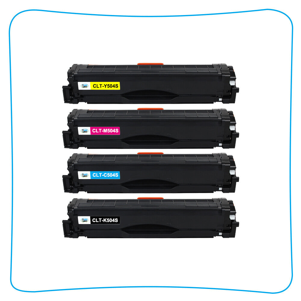 6x Color Toner Cartridge For Samsung Xpress CLT-K504S SL-C1810W C1860FW CLX-4195
