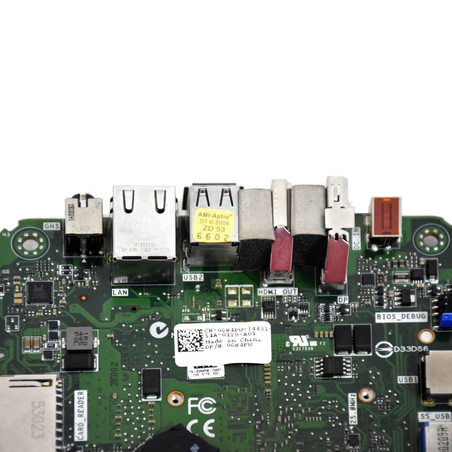 Dell Inspiron 3050 Micro Motherboard Intel Celeron J1800 DDR3L IPPBT-SK GN4PW