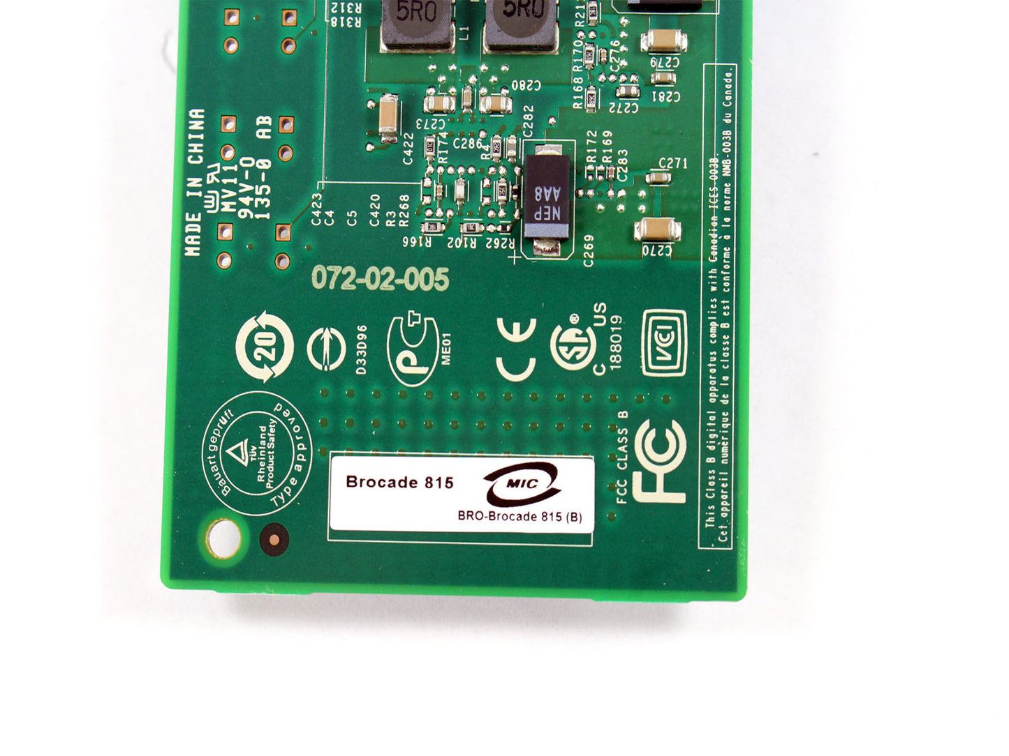 Dell PowerEdge R420 Brocade BR-815 8Gb/S PCI Express Host Bus Adapter 33F8C