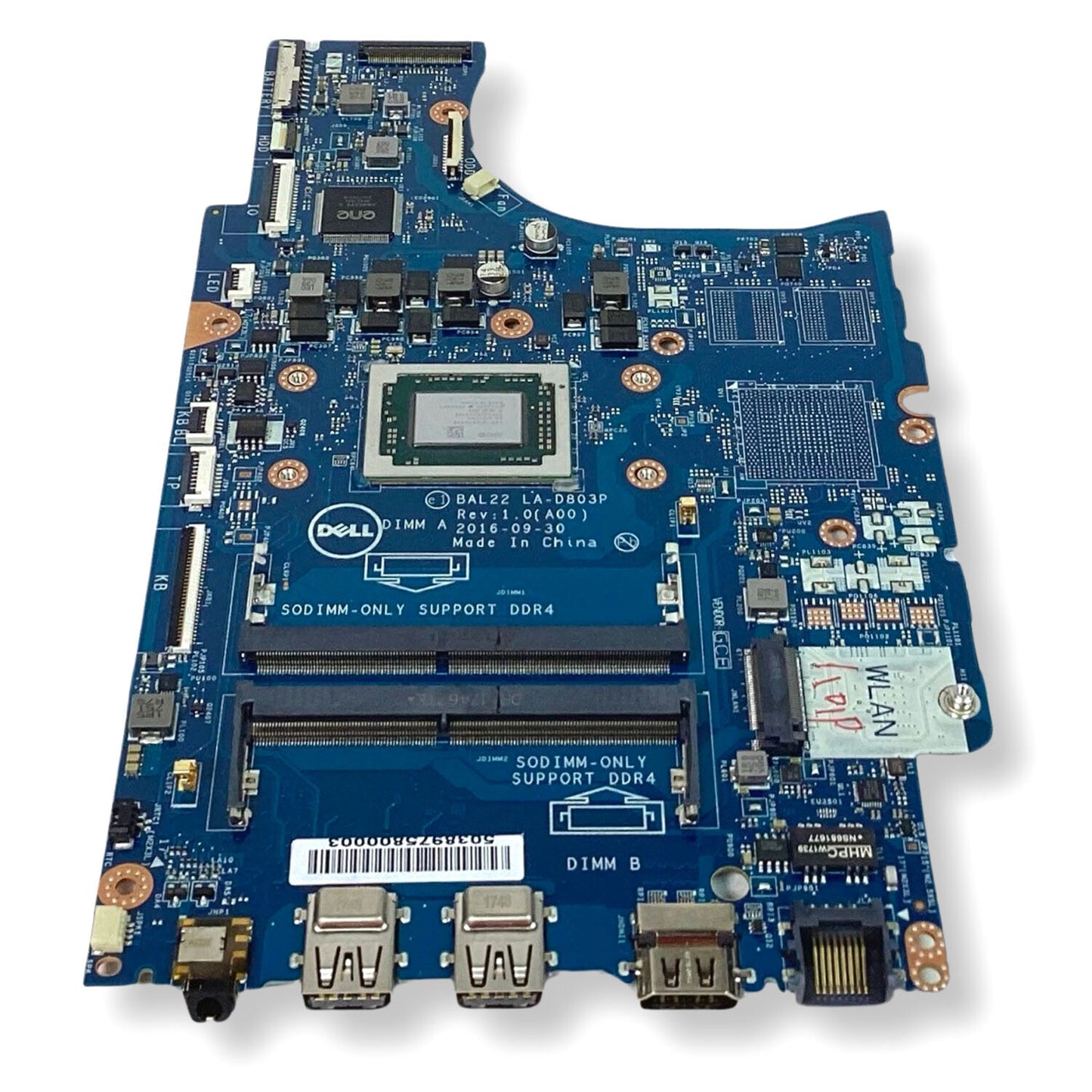 Dell Inspiron 15 5565 17 5765 Motherboard AMD A12-9700P 2.5GHz UMA Graphic N7GMF