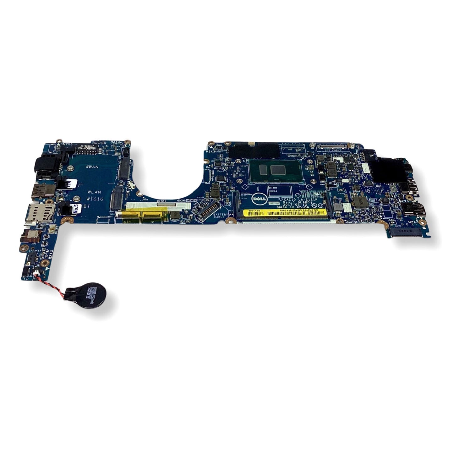Dell Latitude 7280 7380 Motherboard i7-7600U 2.8GHz Thunderbolt 3 LA-E121P R5YF6